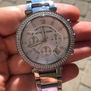 Michael Kors Silver Watch Model MK-5353